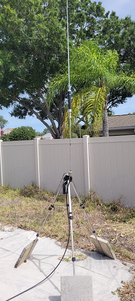 SuperAntenna MP1 on tripod